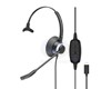 Micro-Casque Filiaire Monaural Connexion USB-C avec Fonctions Cordon USB C-BX PRO 5000 M USB-C BX
